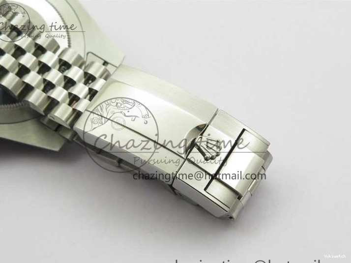 GMT-Master Blue 904L V3 Diamonds Jubilee Dial GMF Bracelet SA3285 II Steel On CHS White Bezel Black Edition Best 0330